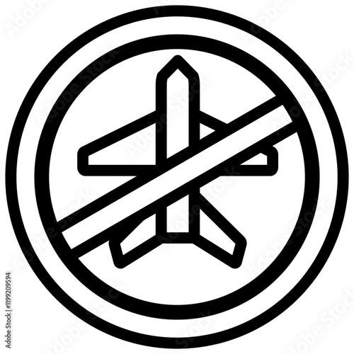 Travel Restrictions Icon