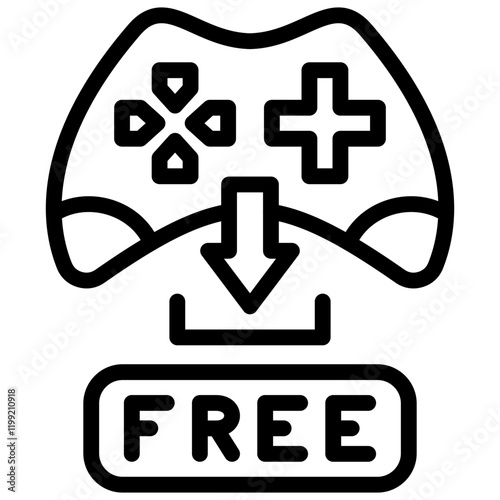 Free Game Download Icon