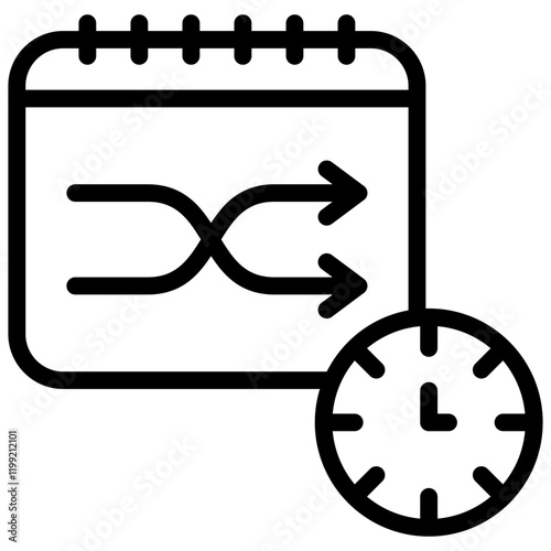 Flexible Schedule Icon