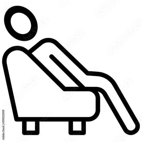 Leaned Back Icon