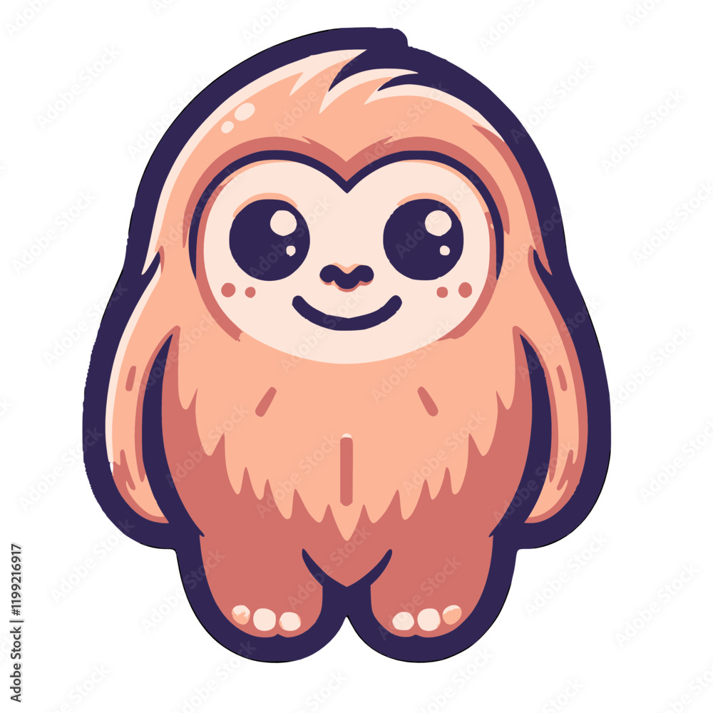 Obraz premium Bigfoot Illustration