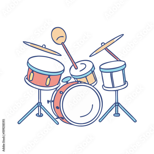 drum solo icon icon, drum solo icon vector illustration-simple illustration of drum solo icon, perfect for drum solo icon logos and themed design 