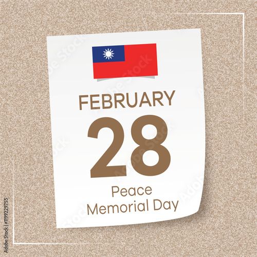 Taiwan 28 February Peace Memorial Day 228 Memorial Day Taiwan