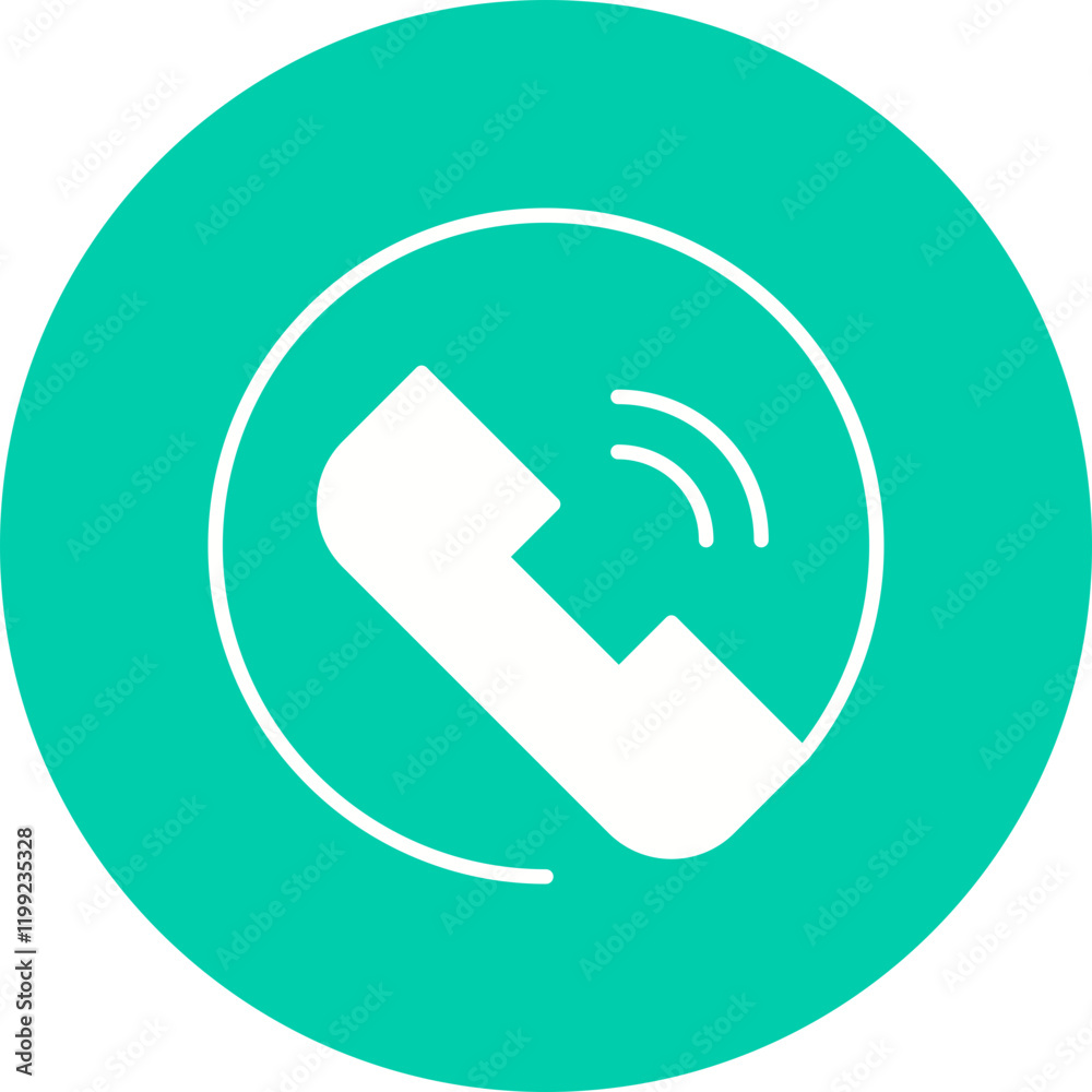 Contact Us icon single vector illustration Contact Us icon single vector illustration