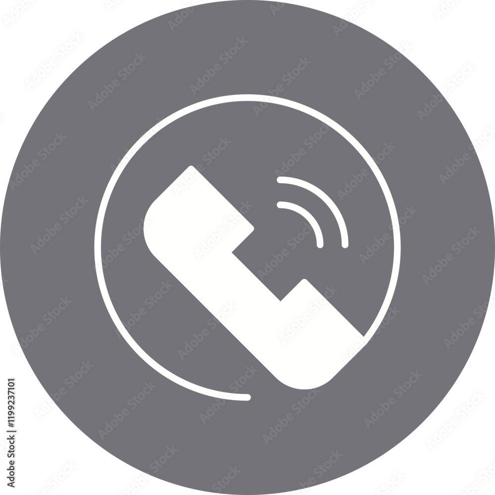 Contact Us icon single vector illustration Contact Us icon single vector illustration