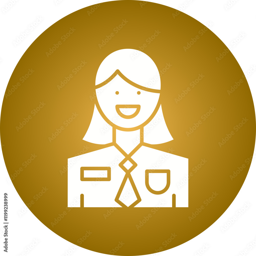 Employee icon single vector illustration Employee icon single vector illustration