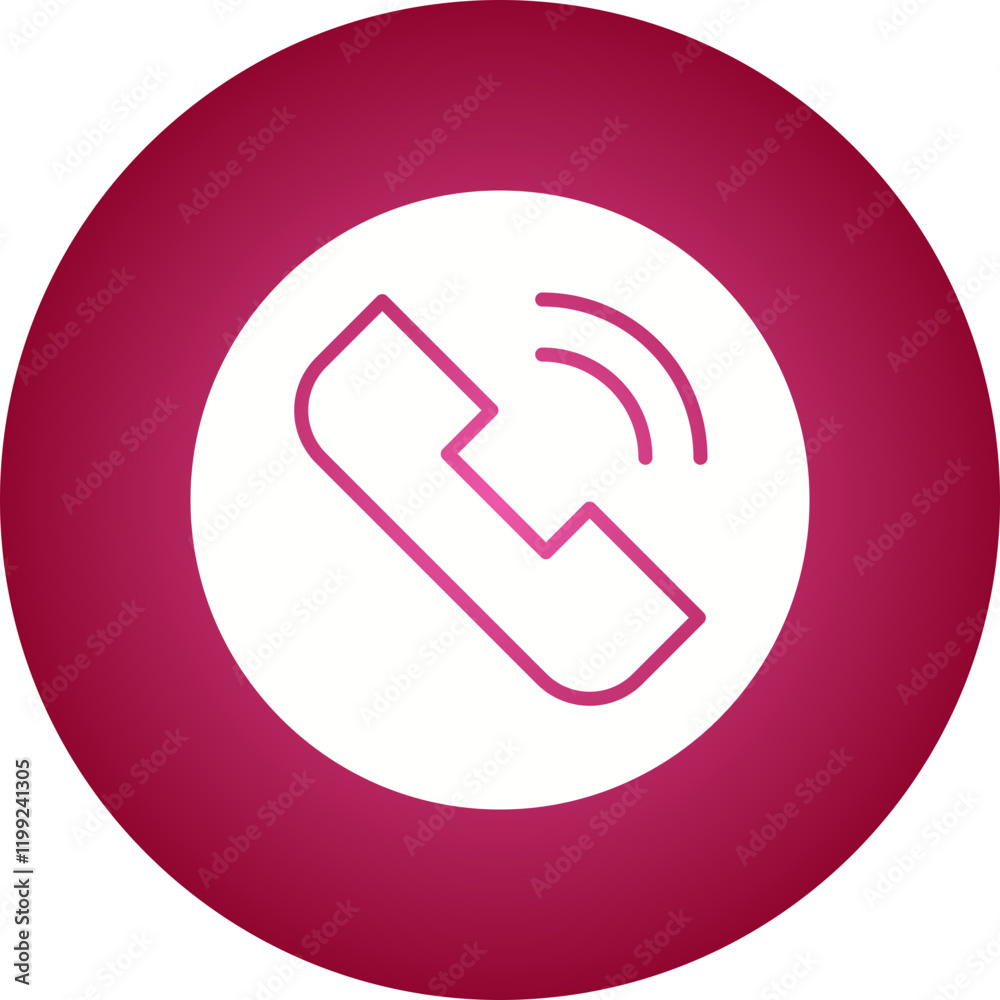 Phone Call icon single vector illustration Phone Call icon single vector illustration