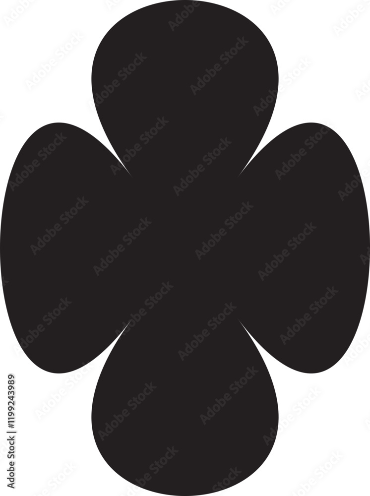 Vector flower shape, black svg isolated object, abstract Vector flower shape, black svg isolated object, abstract