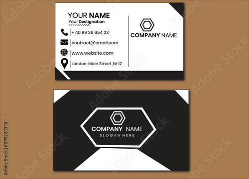 Professional business card design service  photo