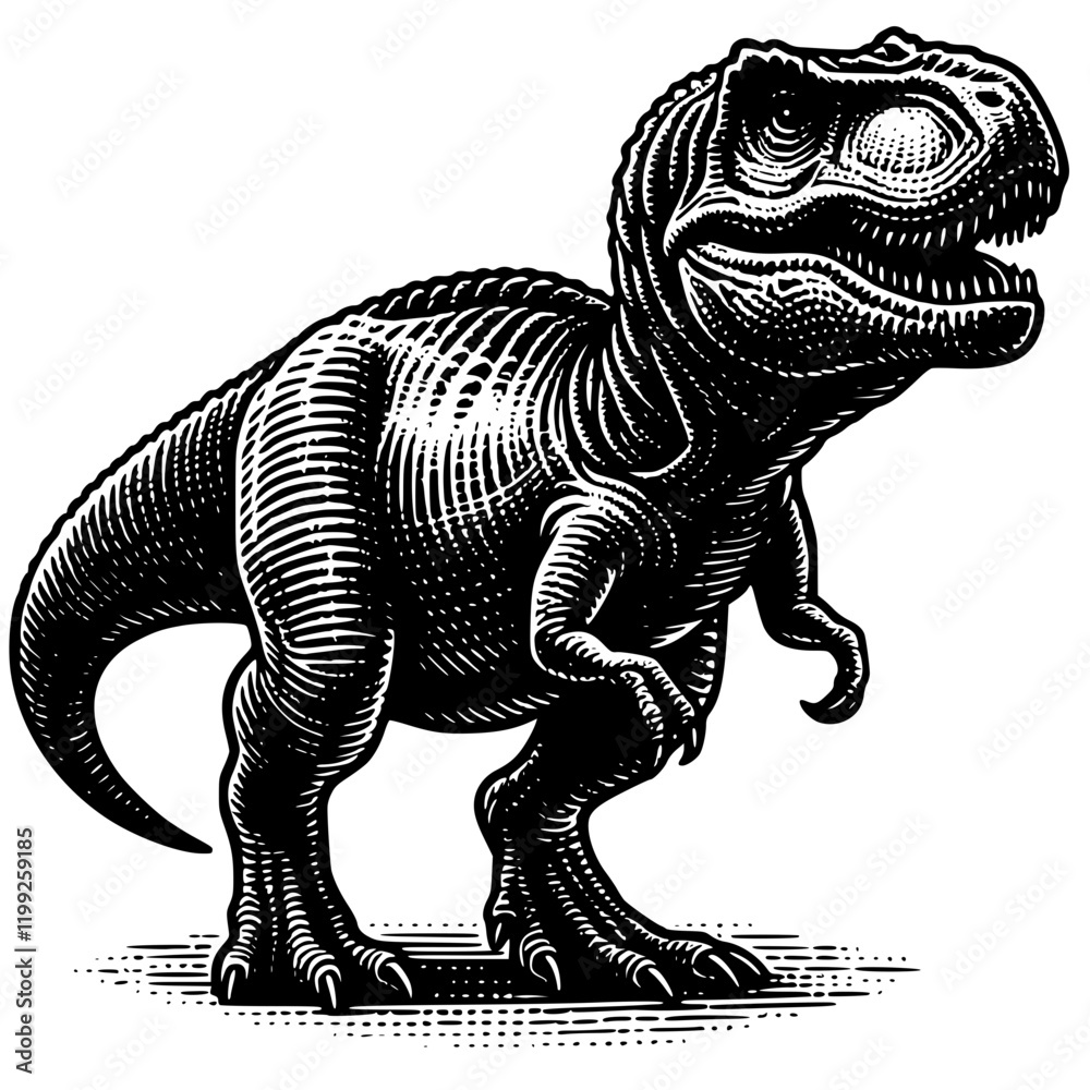 T-Rex Vector Illustration T-Rex Vector Illustration
