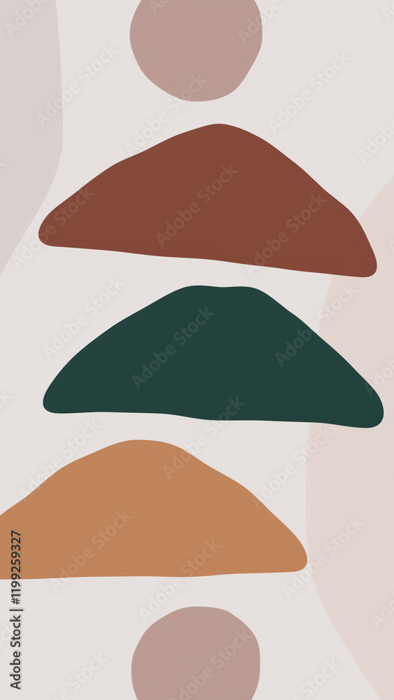 Beige Abstract Background In Minimal Trendy Style Beige Abstract Background In Minimal Trendy Style