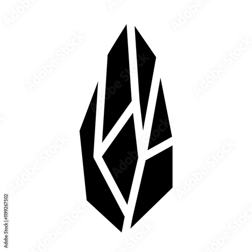 rune stone icon glyph