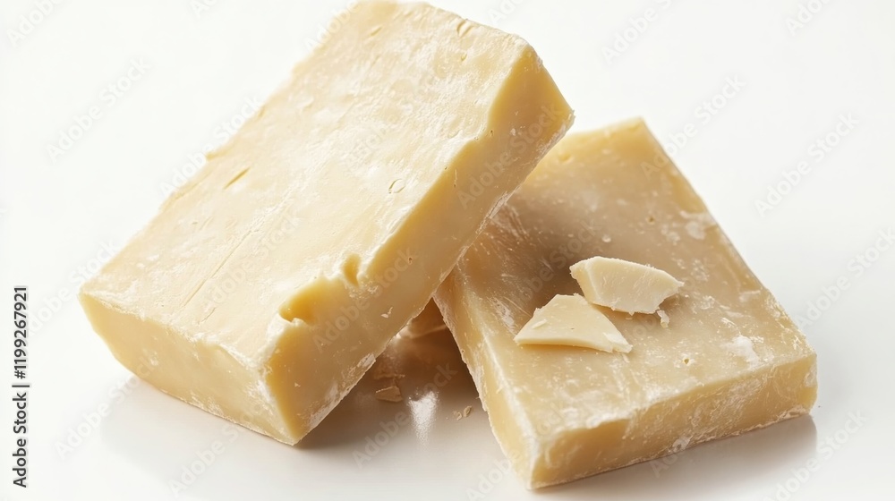 A block of aged cheddar cheese, sharp and fresh, placed on a seamless white background, A block of aged cheddar cheese, sharp and fresh, placed on a seamless white background,