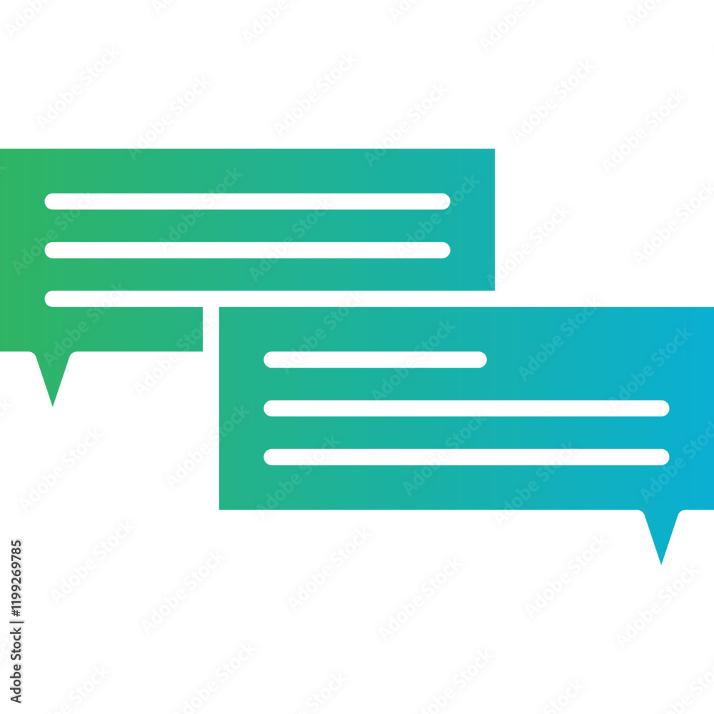 Conversation icon single vector illustration Conversation icon single vector illustration