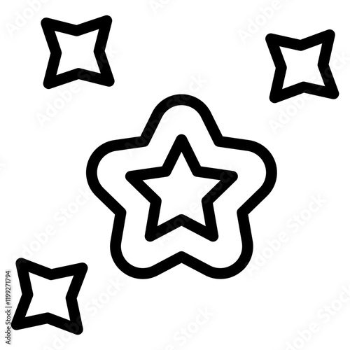 glowing star icon