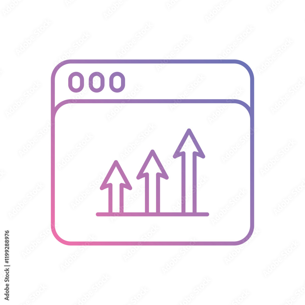 Web Traffic icon Web Traffic icon