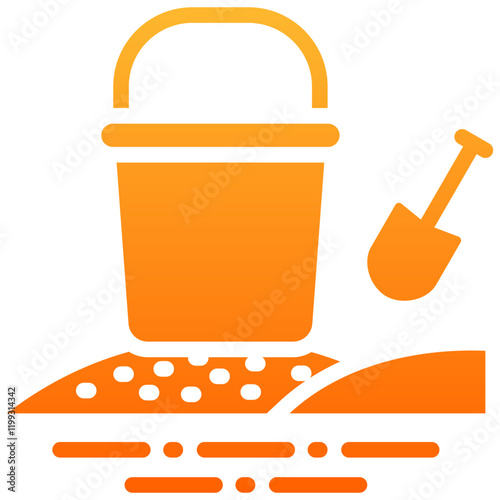 Sand Bucket Icon