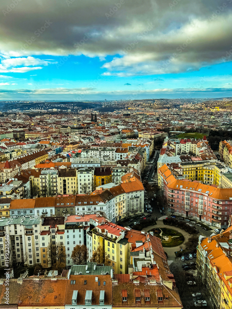 Obraz premium The view of Prague
