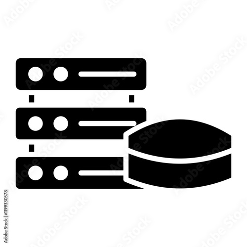 Network Data Storage Icon