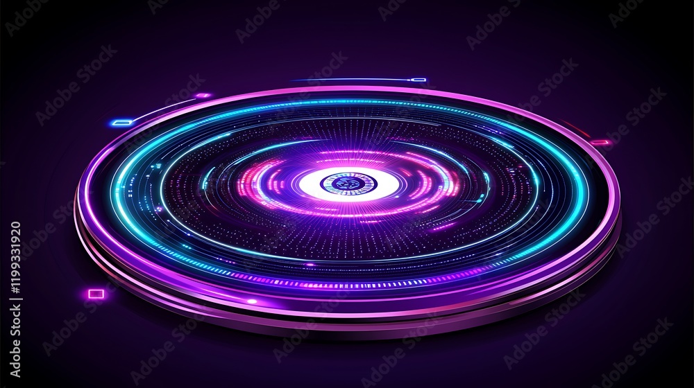 A glowing eye encircled by multicolor data flows and vibrant coding symbols, captured in artistic style A glowing eye encircled by multicolor data flows and vibrant coding symbols, captured in artistic style