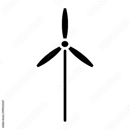 Wind Turbine Icon