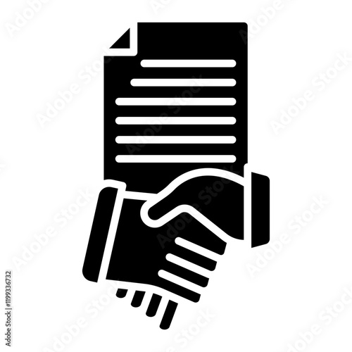Smudged Contract Icon