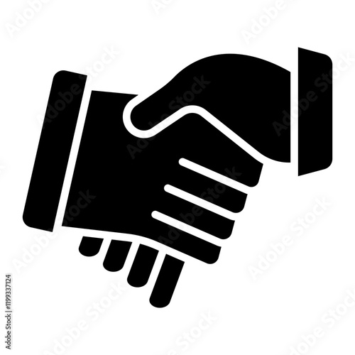 Deceptive Handshake Icon