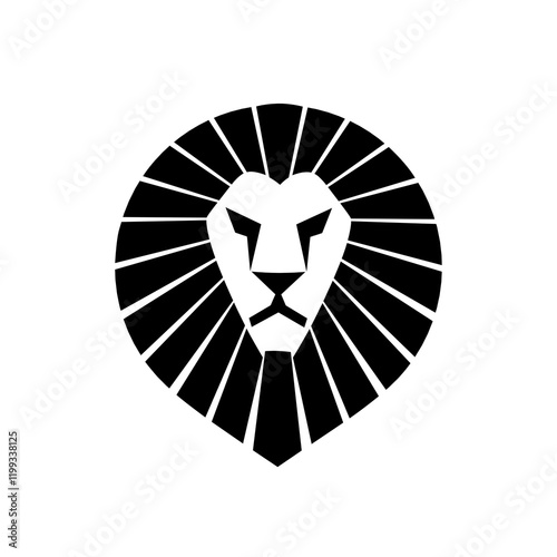 Head lion icon
