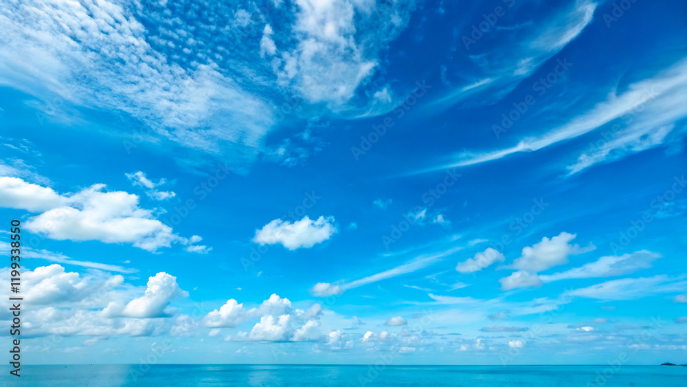 Obraz premium blue sky and clouds