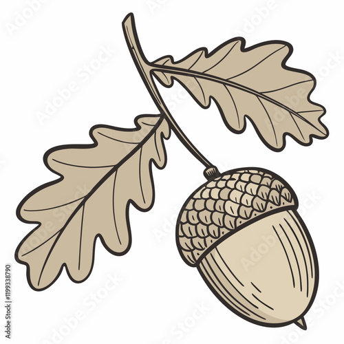 acorn cap with a tiny hole 