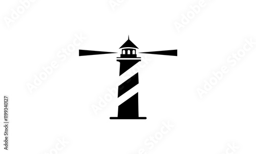 Lighthouse logo vector