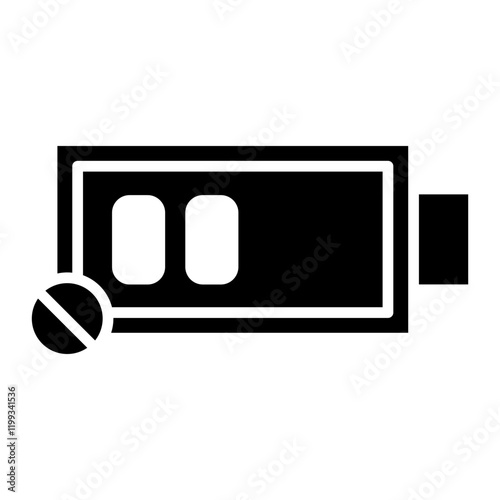 Empty Battery Icon