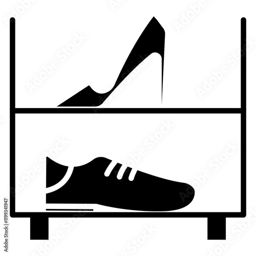 Shoe Shelves Icon
