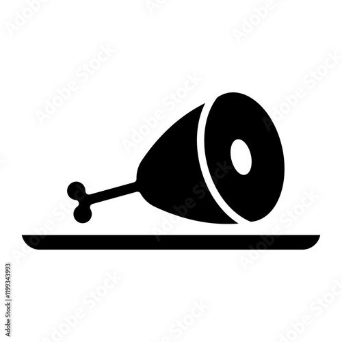Cooked Ham Icon