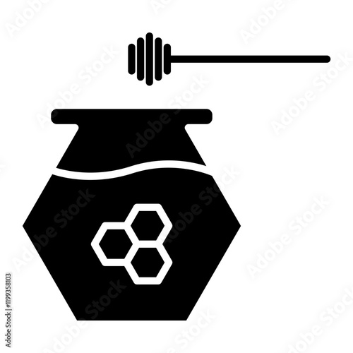 Honey Jar Icon