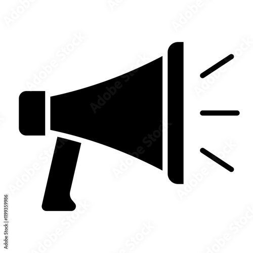 New Year Megphone Icon