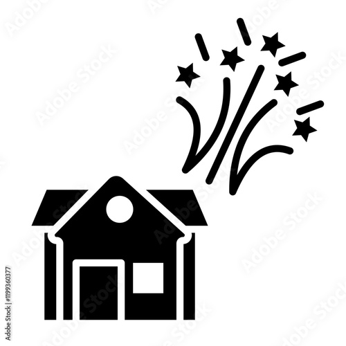 Home Fireworks Icon