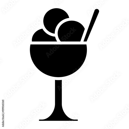 Icecream Bowl Icon