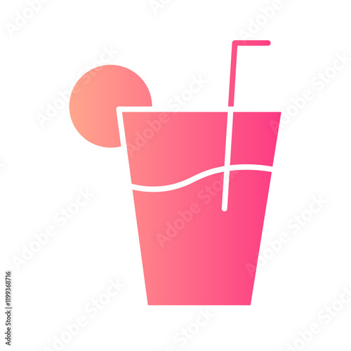 lemonade gradient icon
