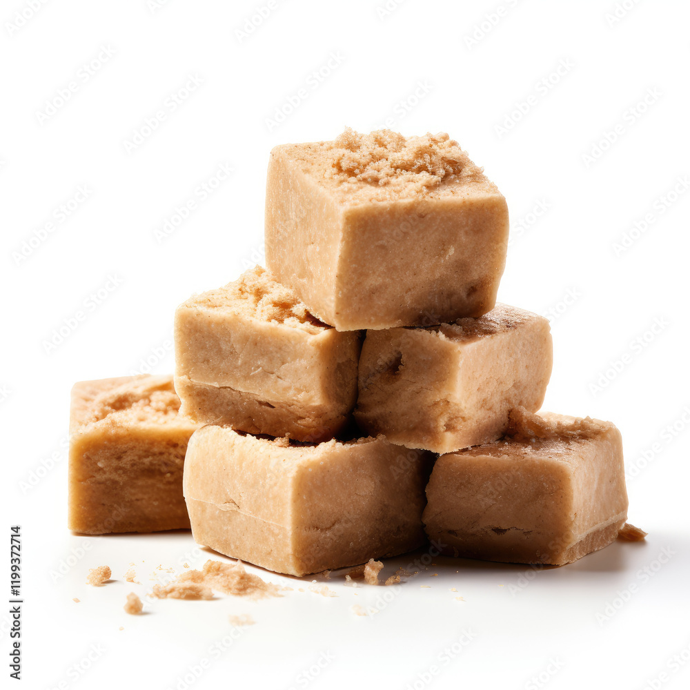 Pile of halva isolated on transparent background, clipping path, cut-out Pile of halva isolated on transparent background, clipping path, cut-out