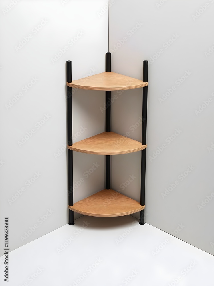 Fototapeta premium Corner Shelf Unit