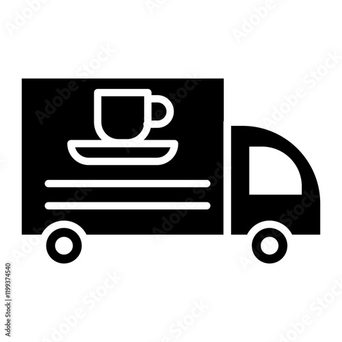 Coffee Truck Icon