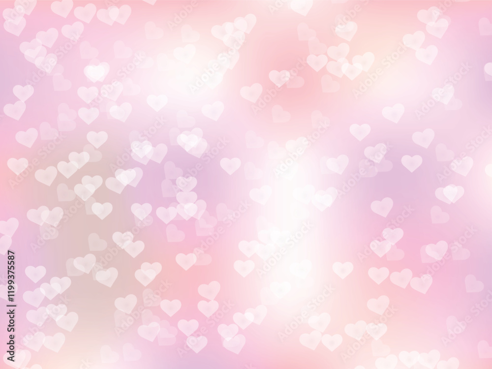 Love heart shape beautiful bokeh background Love heart shape beautiful bokeh background