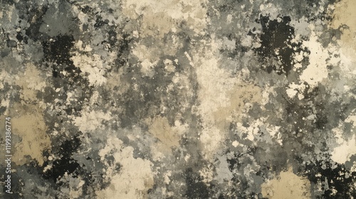 Wallpaper Mural Desert Camouflage Pattern in Neutral Tones with Blank Space for Text Area Torontodigital.ca