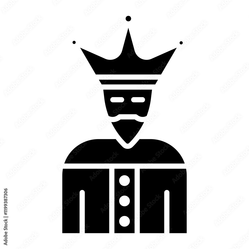 Fototapeta premium King Icon