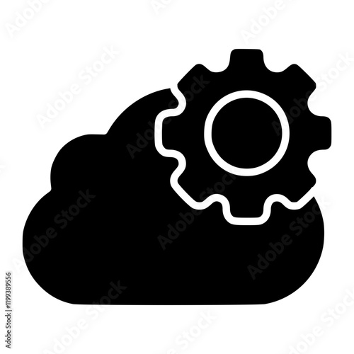 Cloud Setting Icon