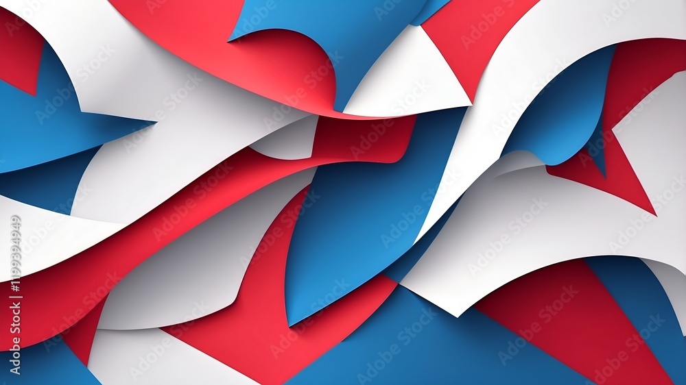 abstract background red, blue and white color