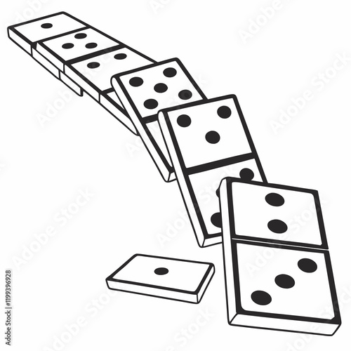 set of dominoes