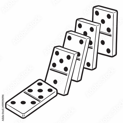 set of dominoes