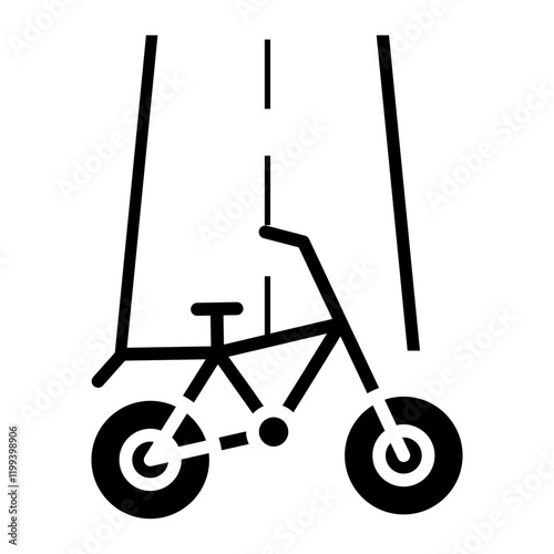 Bike Lane Icon